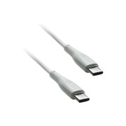 Cablu CENTO C102 TipC-TipC (1m,60W) Silicon Alb