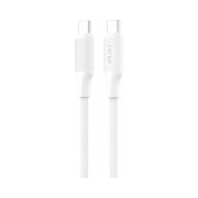 Cablu CENTO C102 TipC-TipC (1m,60W) Silicon Alb