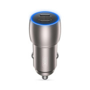 Adaptor Auto XO CC51 2TipC(PD)/3A/40W Negru