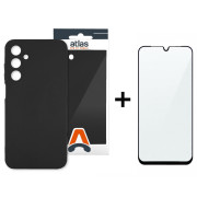 Set husa silicon si folie sticla Samsung A17
