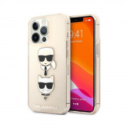 Husa Karl Lagerfeld 005 Apple Iphone 13 Auriu