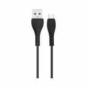 Cablu XO NB165 MicroUSB-USB Negru (3A)