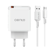 Incarcator CENTO P211 FAST MicroUSB (USB 18W)