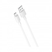 Cablu XO NB156 MicroUSB-USB Alb