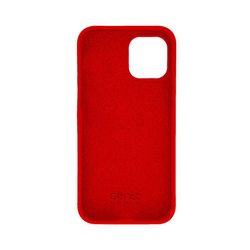 Husa CENTO Rio Apple Iphone 14 ProMax Scarlet Red (Silicon)