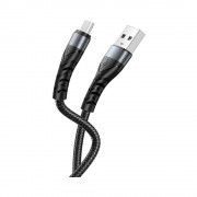 Cablu XO NB209 MicroUSB-USB Negru