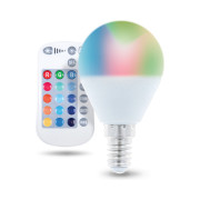 Forever Bec RGB cu telecomanda G45 E14/25w/250lm
