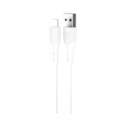 Cablu XO NB159 MicroUSB-USB Alb