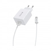 Incarcator Voiaj Devia 12MA MicroUSB 1USB/2A/10W Alb