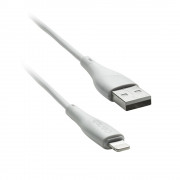Cablu CENTO C100 Iphone-USB (1m,3A) Alb