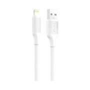 Cablu CENTO C100 Iphone-USB (1m,3A) Alb