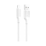 Cablu CENTO C100 TipC-USB (1m,3A) Alb