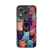 Husa CENTO-K Neon Meow Honor 400 Lite (1m) F1
