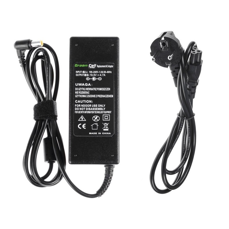 AC Adapter Cord Battery Charger For Sony Vaio SVE151G11L SVE15126CXP SVE15126CXS