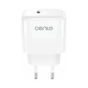 Adaptor Priza CENTO P214/Lite 1TipC(PD)/3A/20W Alb