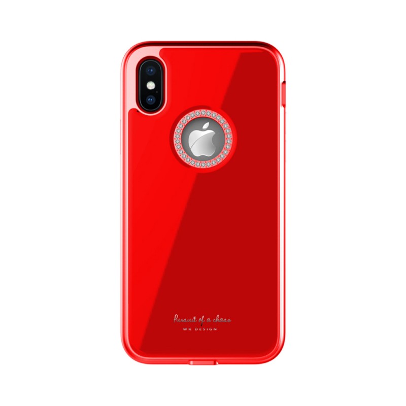 Back Case Design Ginstone Apple Iphone XR Red