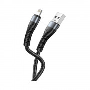 Cablu XO NB209 Iphone-USB Negru (2A)