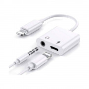 Adaptor Conector XO NB172-B Iphone -> Iphone + Jack