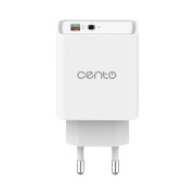 Adaptor Retea CENTO P218 FAST TipC+USB 45W
