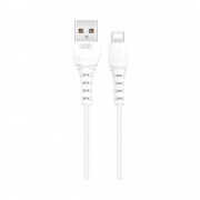 Cablu XO NB165 TipC-USB Alb (3A)