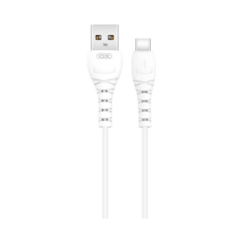 Cablu XO NB165 TipC-USB Alb (3A)