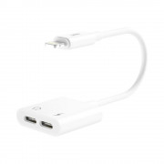 Adaptor Conector XO NB172-A Iphone -> 2xIphone