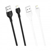 Cablu XO NB200-2M Iphone-USB Alb (2m,2A)