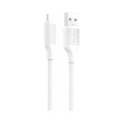 Cablu CENTO C100 Micro-USB (1m,3A) Alb