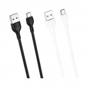 Cablu XO NB200-2M TipC-USB Alb (2m,2A)