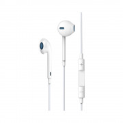 HandsFree Stereo Devia SmartPlus/J Plastic Alb (Jack)